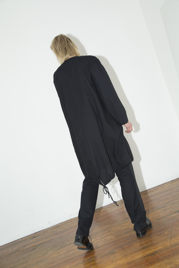 Assembly New York Black No Hood Parka Assembly New York Black No Hood Parka