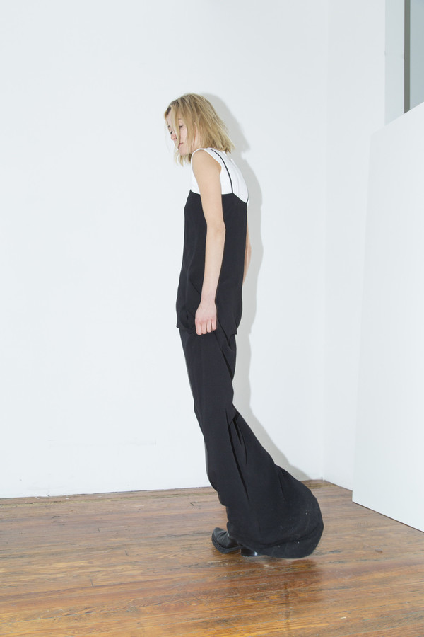 Assembly New York Black Rayon Maxi Cami Dress Assembly New York Black Rayon Maxi Cami Dress