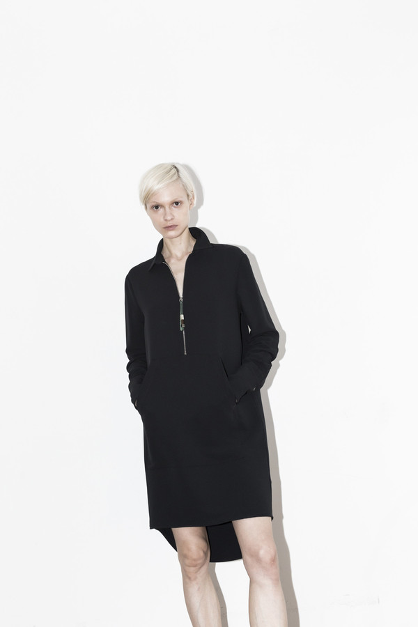 C.F. Goldman Black Pocket Dress C.F. Goldman Black Pocket Dress