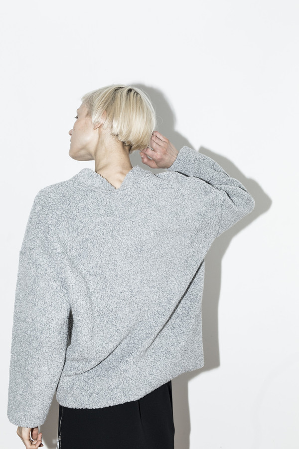 C.F. Goldman Grey Oversized Sweater C.F. Goldman Grey Oversized Sweater