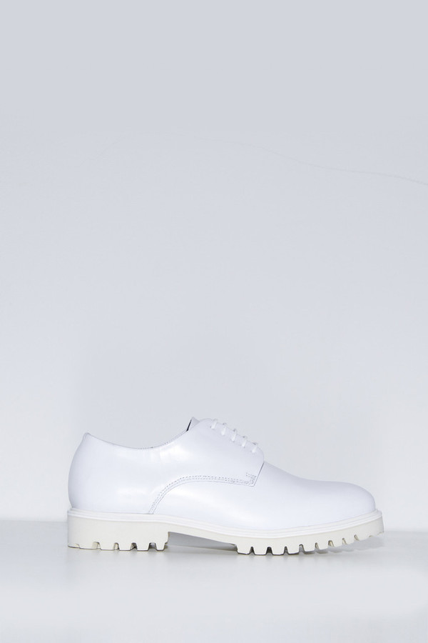 Unisex Royal Republiq White Hiker Derby Shoe Unisex Royal Republiq White Hiker Derby Shoe