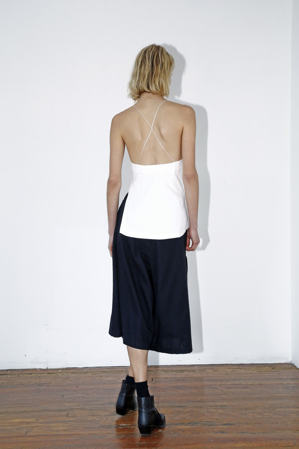 White Denim Camisole Top White Denim Camisole Top