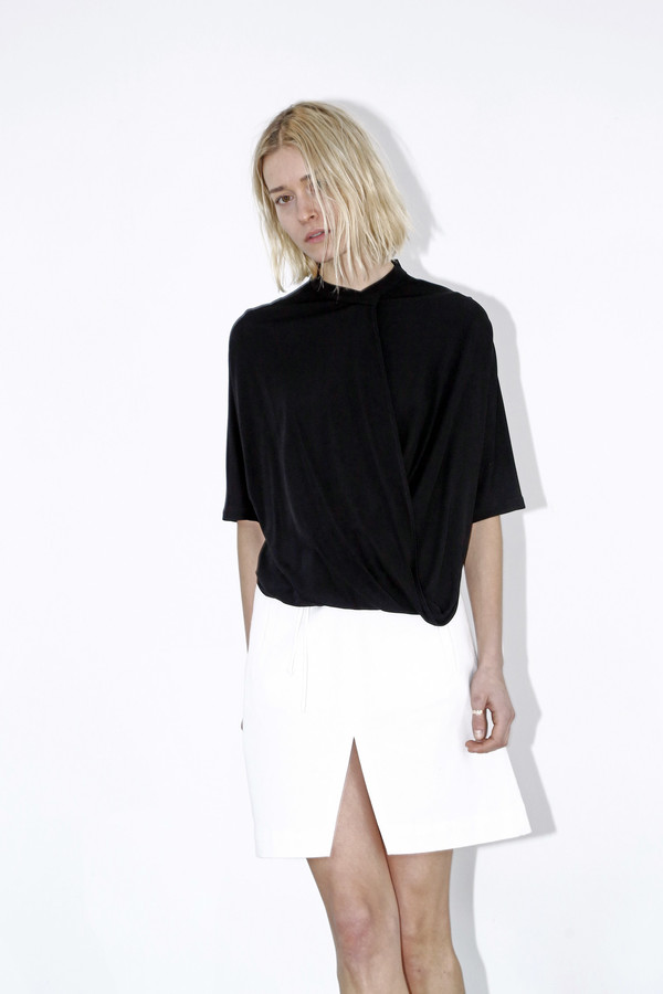 White Denim Pocket Skirt White Denim Pocket Skirt