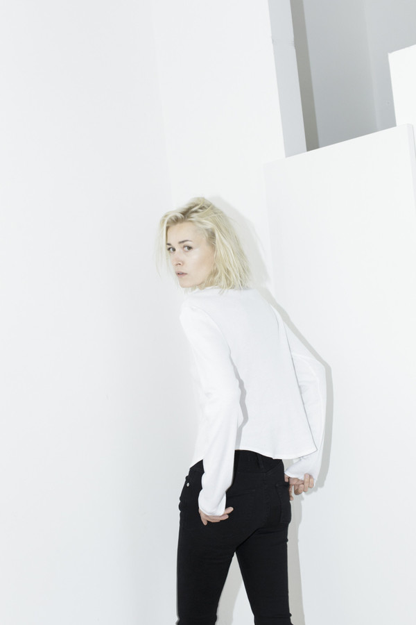 Assembly White Long-Sleeve Top Assembly White Long-Sleeve Top