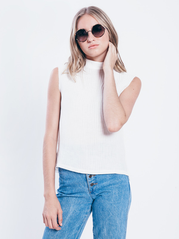 Nikki Chasin Ari Mock Neck Top Nikki Chasin Ari Mock Neck Top