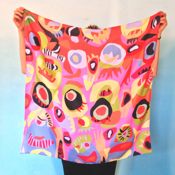 Eloi: DLB Silk Scarf Eloi: DLB Silk Scarf
