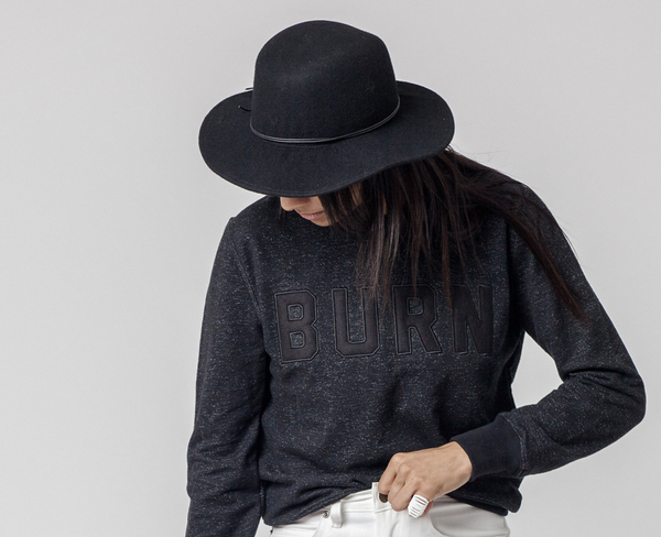 EXCLUSIVE: Bridge & Burn Appliqué Sweatshirt EXCLUSIVE: Bridge & Burn Appliqué Sweatshirt