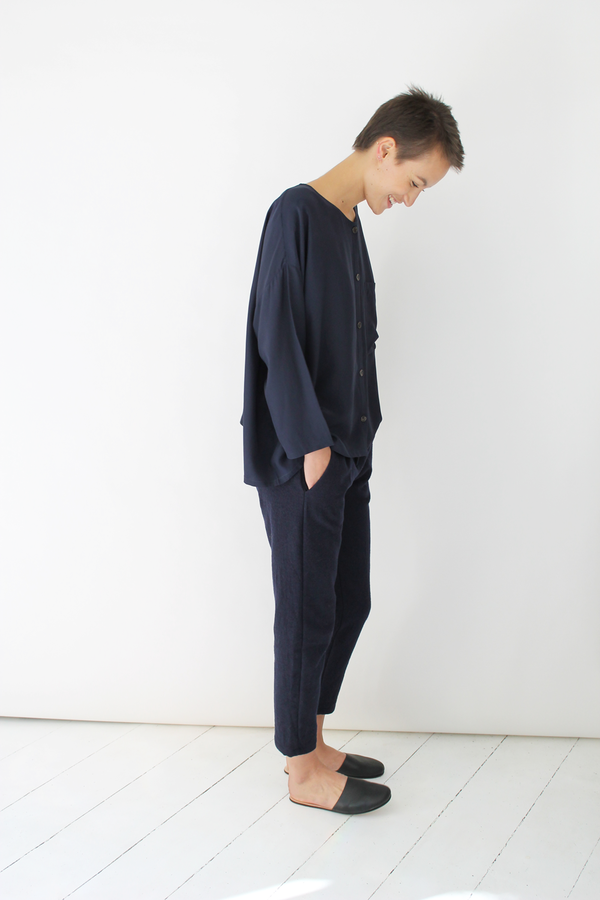 Atelier Delphine lyric pants | navy Atelier Delphine lyric pants | navy