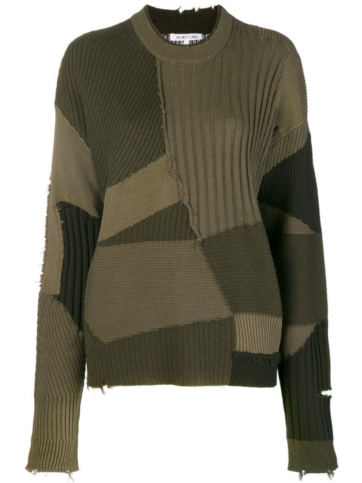 Helmut Lang Military Grunge Sweatshirt 