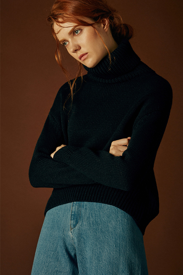 ANDERSSON BELL Karin Turtleneck Sweater- Black ANDERSSON BELL Karin Turtleneck Sweater- Black