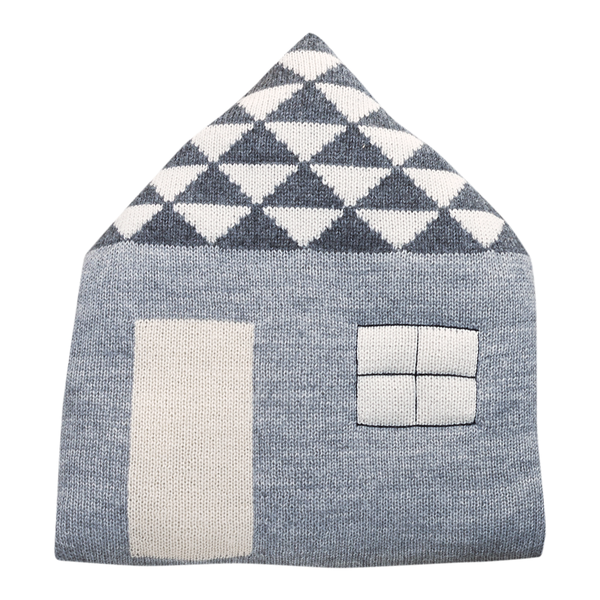 LUCKYBOYSUNDAY Favourite Place Pillow - Grey LUCKYBOYSUNDAY Favourite Place Pillow - Grey