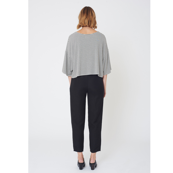 First Rite High Rise Trouser | Black First Rite High Rise Trouser | Black