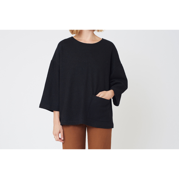 First Rite Box Sweater | Black First Rite Box Sweater | Black