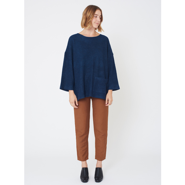 First Rite Box Sweater | Lapis First Rite Box Sweater | Lapis