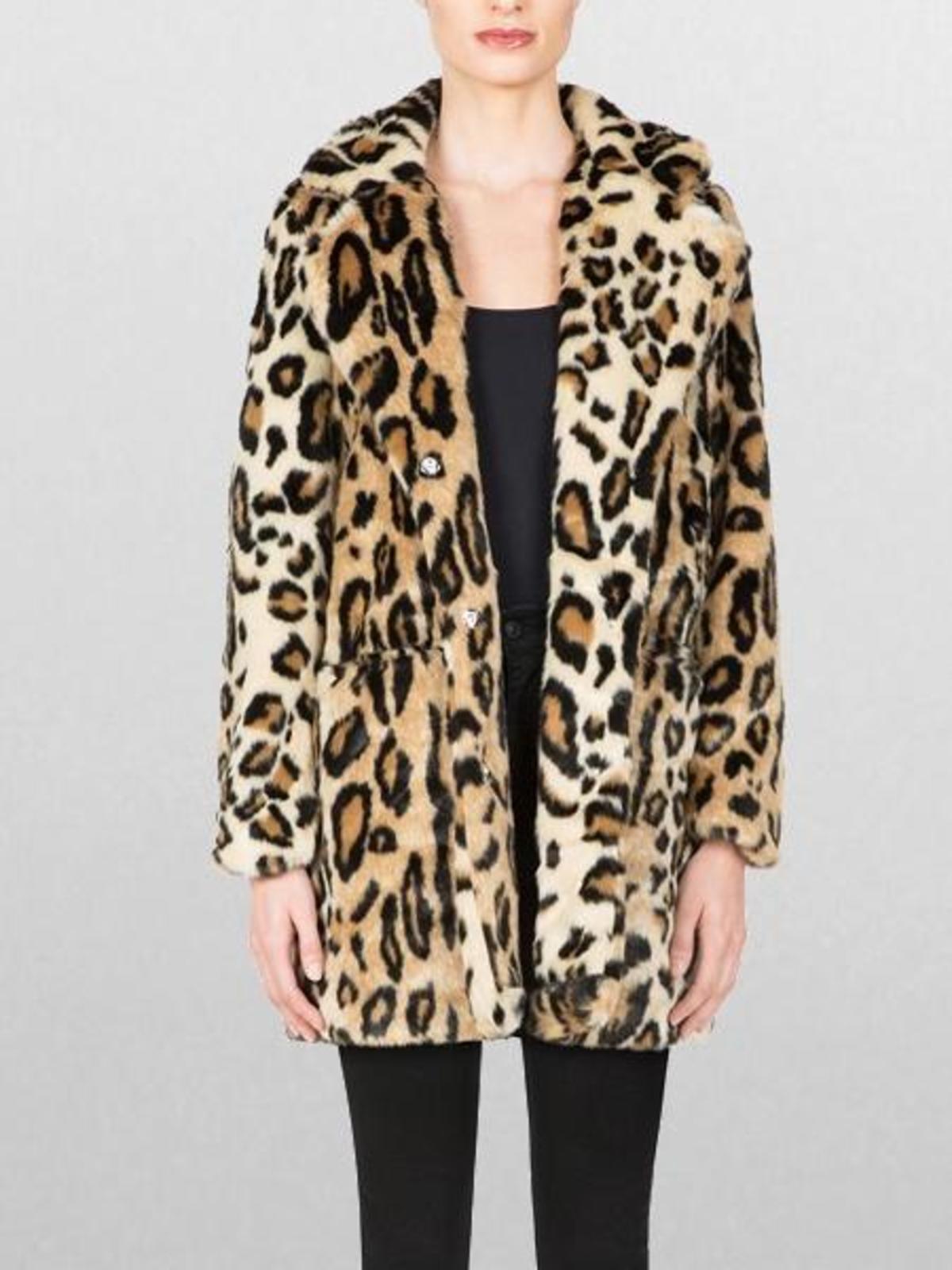 apparis leopard coat