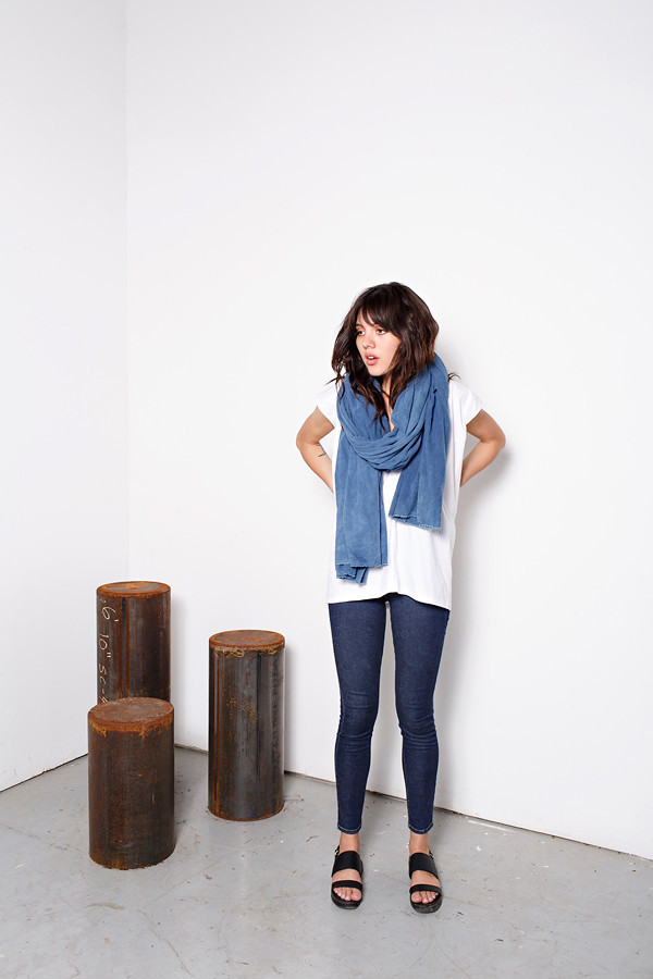 Miranda Bennett Indigo Raw Silk Textile Miranda Bennett Indigo Raw Silk Textile