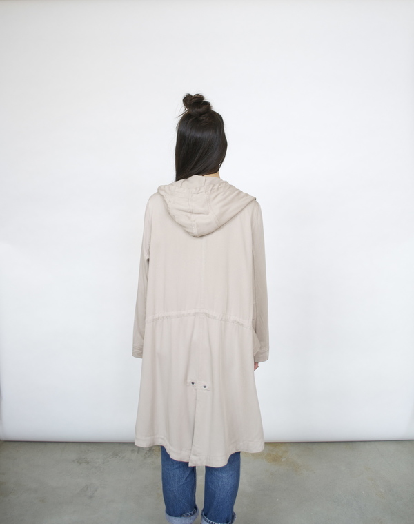 Lush Unstructured Trench Coat Lush Unstructured Trench Coat