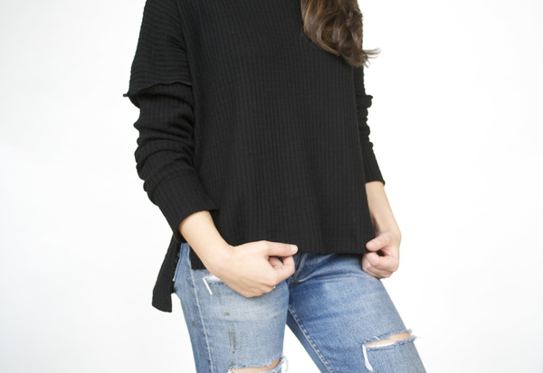 LNA Oversized Turtleneck Sweater LNA Oversized Turtleneck Sweater