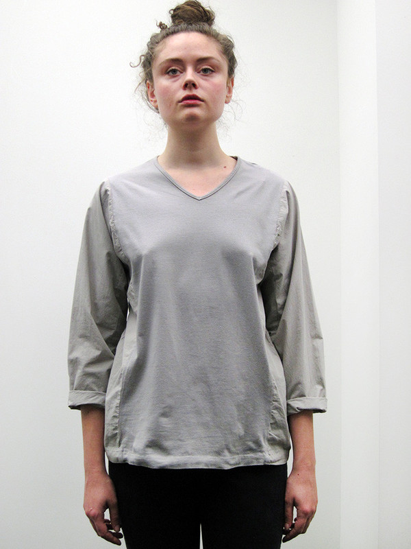Cosmic Wonder Rolled-up Sleeve Pullover | Grey Cosmic Wonder Rolled-up Sleeve Pullover | Grey