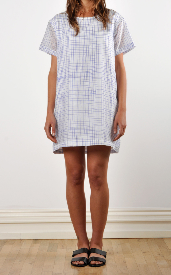 Waltz Drop Shoulder Printed T-shirt Dress Waltz Drop Shoulder Printed T-shirt Dress