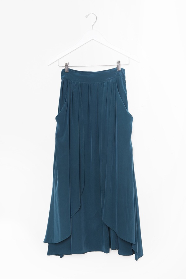 Kieley Kimmel Swing Skirt | turquoise Kieley Kimmel Swing Skirt | turquoise