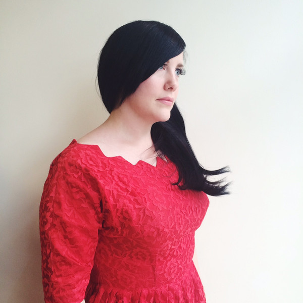Steel Magnolias Vintage Red Lace Dress Steel Magnolias Vintage Red Lace Dress