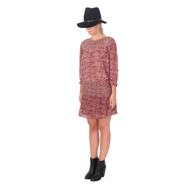 ULLA JOHNSON ANYA BLOUSE | BORDEAUX ULLA JOHNSON ANYA BLOUSE | BORDEAUX