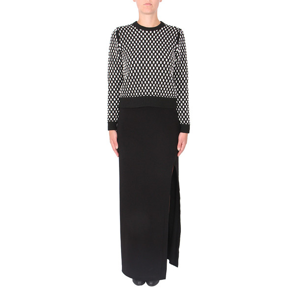 T By Alexander Wang Cropped Cable Knit Pullover T By Alexander Wang Cropped Cable Knit Pullover