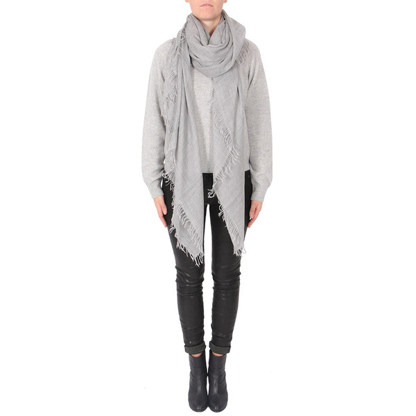 Faliero Sarti Enrica Scarf-Light Grey Faliero Sarti Enrica Scarf-Light Grey