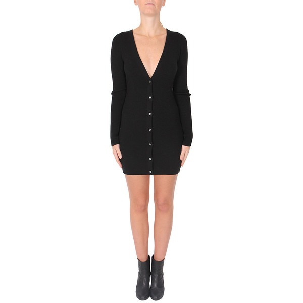 T By Alexander Wang Fitted Merino Cardigan T By Alexander Wang Fitted Merino Cardigan
