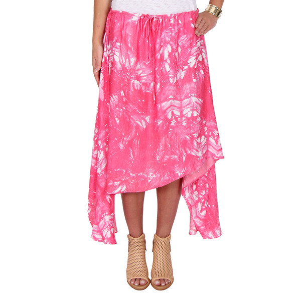 LOVESHACK Fancy Drawstring Silk Skirt LOVESHACK Fancy Drawstring Silk Skirt