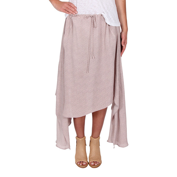LOVESHACK Fancy Drawstring Silk Skirt LOVESHACK Fancy Drawstring Silk Skirt