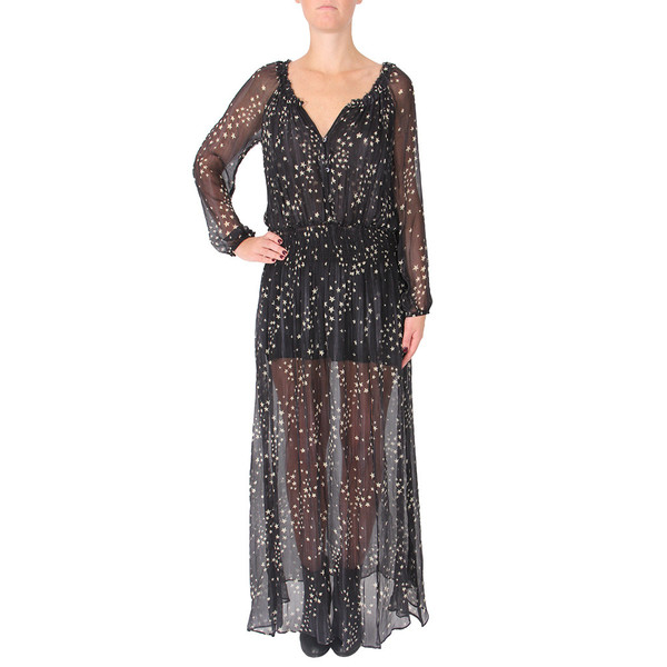 LOVESHACKFANCY Stars Smocked Maxi Dress LOVESHACKFANCY Stars Smocked Maxi Dress