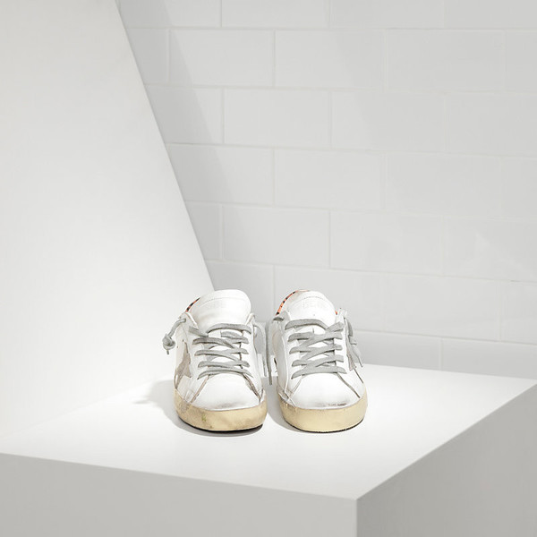 Golden Goose Superstar in Leather with Suede Star Golden Goose Superstar in Leather with Suede Star