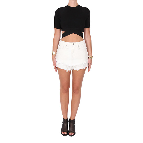 T By Alexander Wang Cross Over Top T By Alexander Wang Cross Over Top