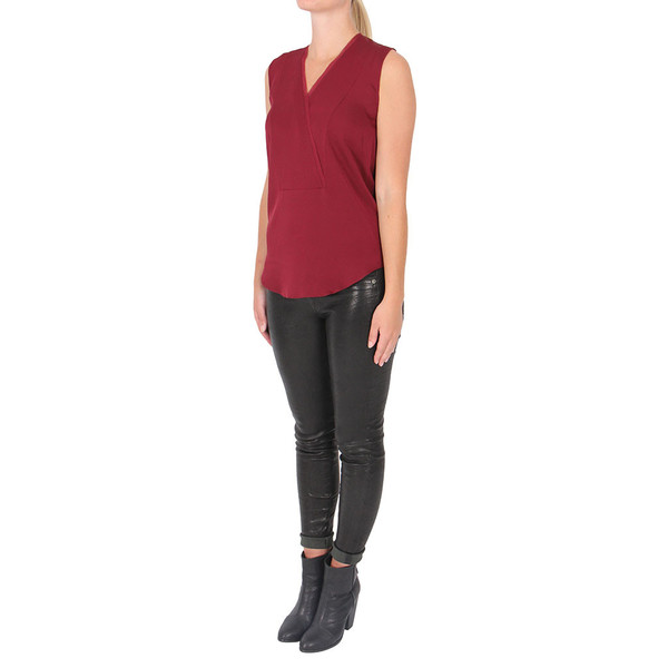 Theory Teneah Modern Georgette Blouse Theory Teneah Modern Georgette Blouse