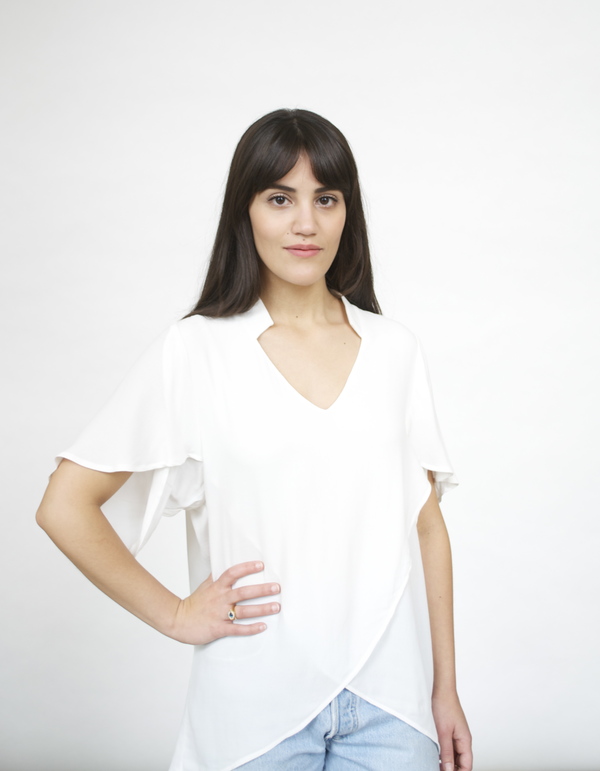 Fifteen Twenty Envelope Sleeve Top Fifteen Twenty Envelope Sleeve Top