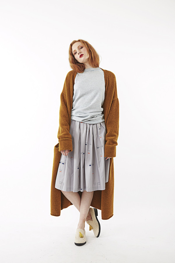 Nanushka Alvis Buclé Maxi Cardigan Nanushka Alvis Buclé Maxi Cardigan
