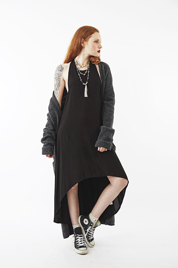 Nanushka Alvis Buclé Maxi Cardigan Nanushka Alvis Buclé Maxi Cardigan