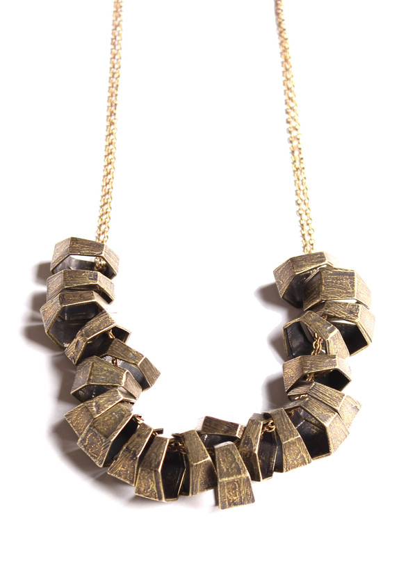 Laura Lombardi Hexagon Necklace Laura Lombardi Hexagon Necklace