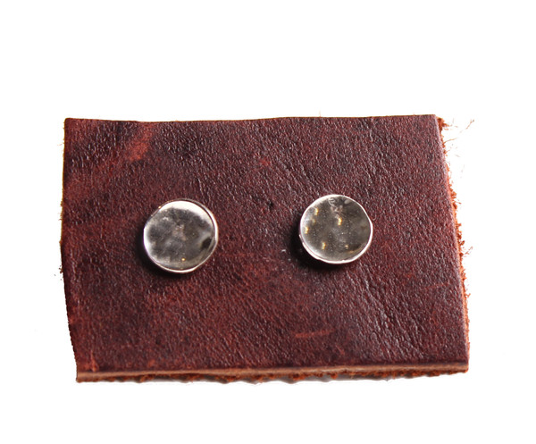Sarah Dunn Silver Concave Disc Studs Sarah Dunn Silver Concave Disc Studs