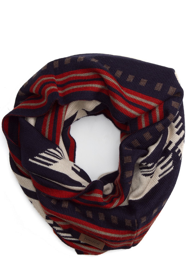 Pendleton Infinity Scarf Thunderbird Navy Pendleton Infinity Scarf Thunderbird Navy