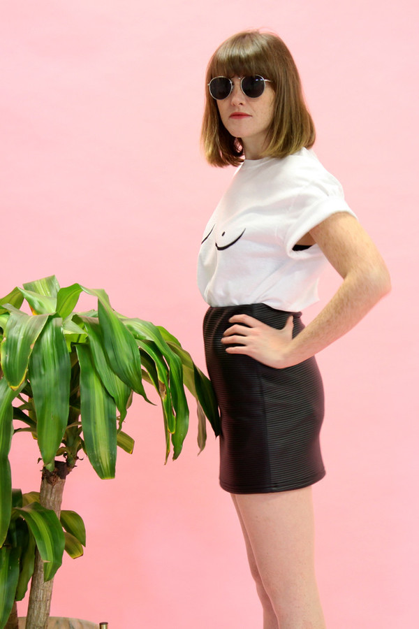 Eve Gravel Mont-Royal Skirt (Leatherette) Eve Gravel Mont-Royal Skirt (Leatherette)