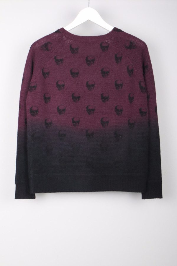 Skull Cashmere 50 Cent Dip Dye Sweater Skull Cashmere 50 Cent Dip Dye Sweater