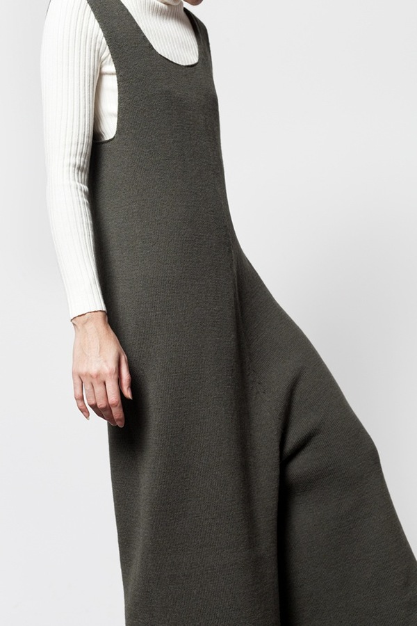 Lauren Manoogian Miter Overall | olive Lauren Manoogian Miter Overall | olive