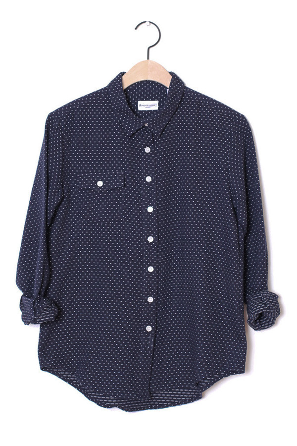 Bridge & Burn Bird Polkadot Shirt Bridge & Burn Bird Polkadot Shirt