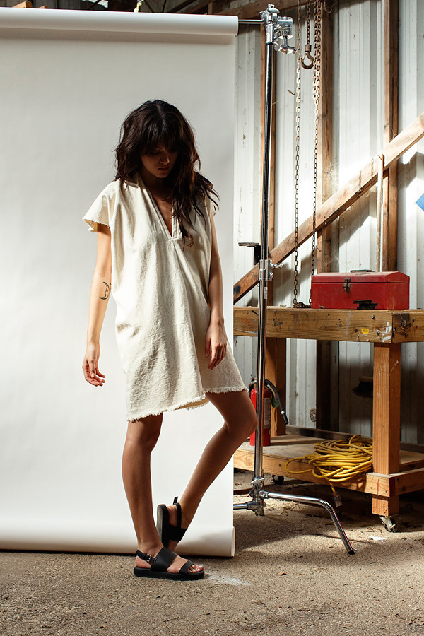 Miranda Bennett Natural Everyday Dress, Cropped Denim Miranda Bennett Natural Everyday Dress, Cropped Denim