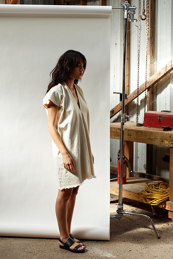 Miranda Bennett Natural Everyday Dress, Cropped Denim Miranda Bennett Natural Everyday Dress, Cropped Denim