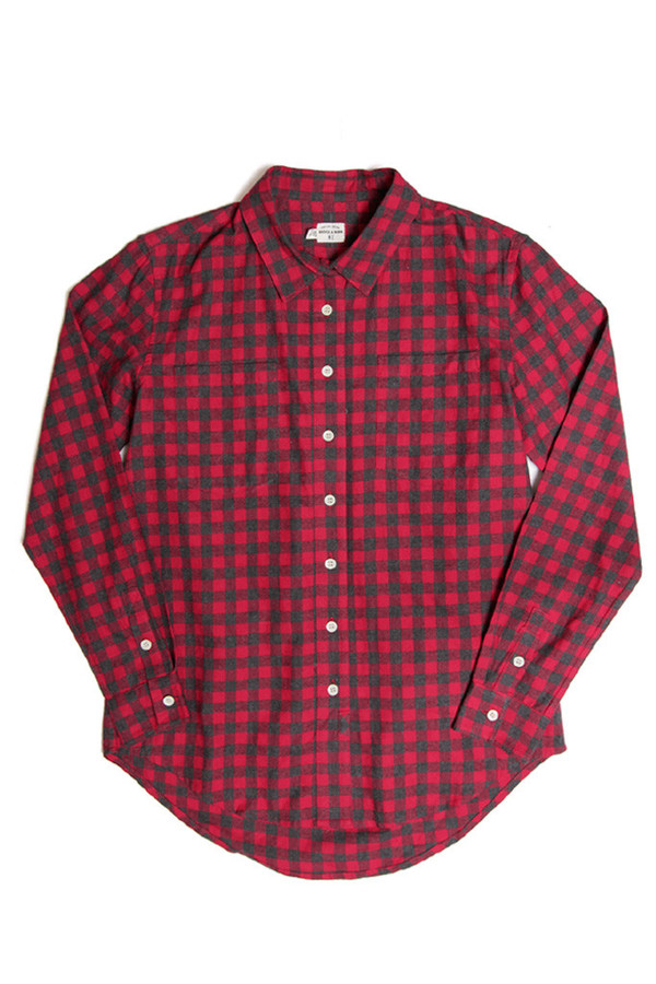 Bridge & Burn Lane Red Gingham Top Bridge & Burn Lane Red Gingham Top