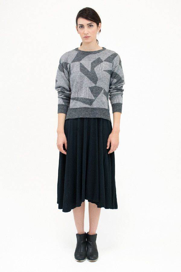 Micaela Greg Grey Spectrum Sweater Micaela Greg Grey Spectrum Sweater